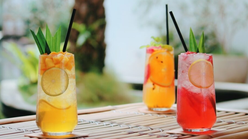 Fruit tea at Dalaland is the best choice