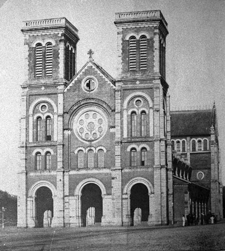  The Notre-Dame Cathedral - in 1880
