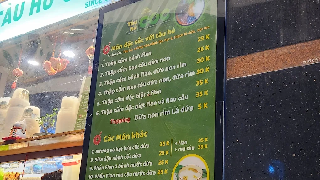 Experience delicious tofu dessert in Saigon